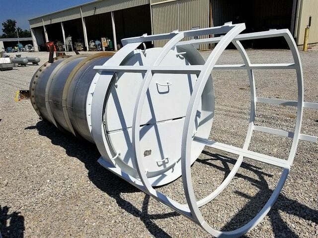 1463 cfm Mac, Stainless Steel Filter Receiver Dust Collector, 209 sq.ft., (21) 6" x 6' L Filters, 3" product - Image 7