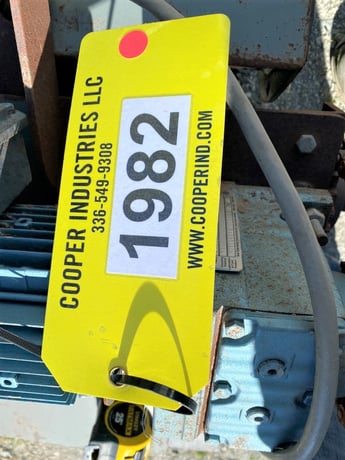 6" diameter x 30' long, Screw Conveyor, carbon steel, 0.75 HP, 460 V. - Image 7