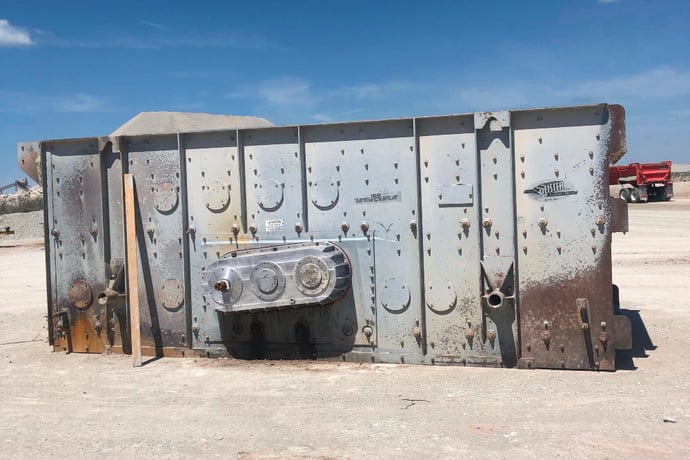 Deister TFM3P-3820-XH, dry, horizontal screen, 2002 - Image 2