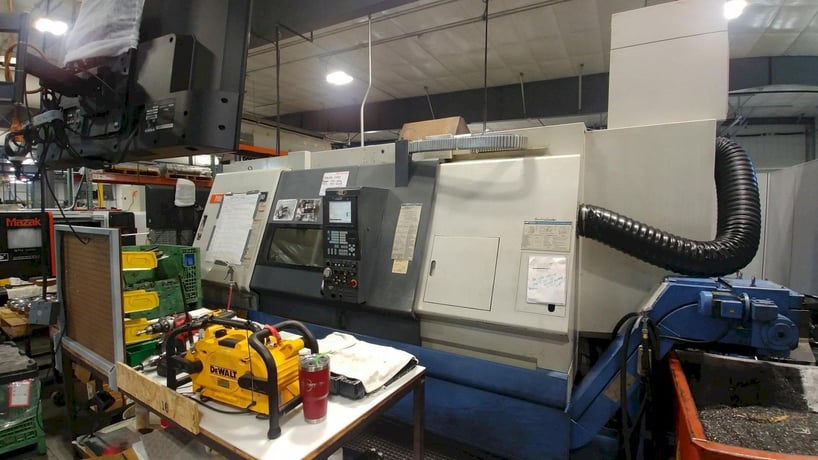 Mazak #Integrex-300Y, CNC lathe, 20" swing, 3.46" bore, 20" dia., 60.2" lgth, A2-8, 40 ATC, tailstock, chip - Image 3