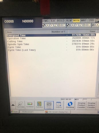 Makino #A61, horizontal machining center, 134 automatic tool changer, 28.7" X, 25.6" Y, 28.7" Z, 14000 RPM - Image 2