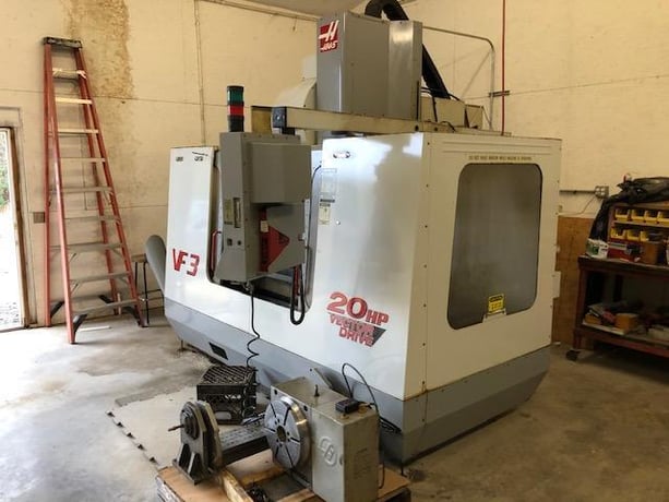 Haas #VF-3, CNC vertical machining center, 24 automatic tool changer, 40" X, 20" Y, 25" Z, 7500 RPM, #40, 20 - Image 4