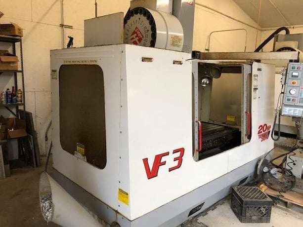 Haas #VF-3, CNC vertical machining center, 24 automatic tool changer, 40" X, 20" Y, 25" Z, 7500 RPM, #40, 20 - Image 9