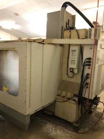 Haas #VF-4, CNC vertical machining center, 24+1 side mount tool changer, 50" X, 20" Y, 25" Z, 10000 RPM, #40 - Image 3