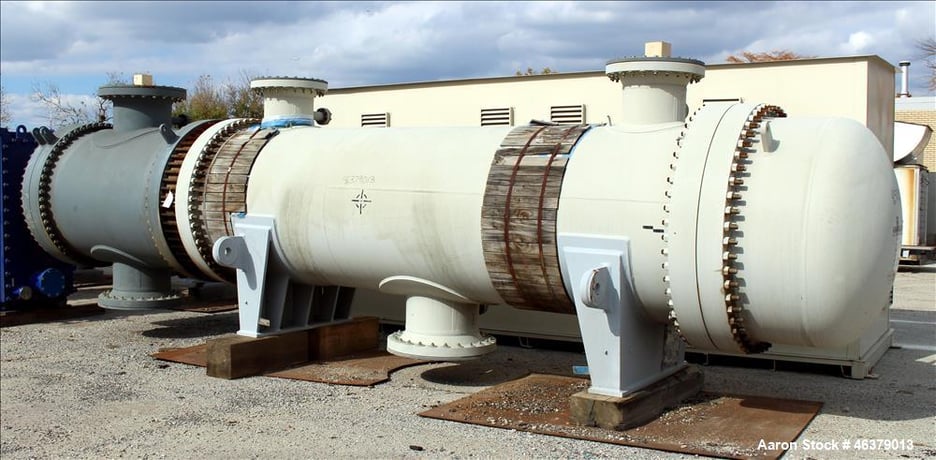 4625 sq.ft., 358 psi shell, Daekyung #AJ12S 54X216, 2 Pass Shell and Tube Heat Exchanger, 2008 - Image 2