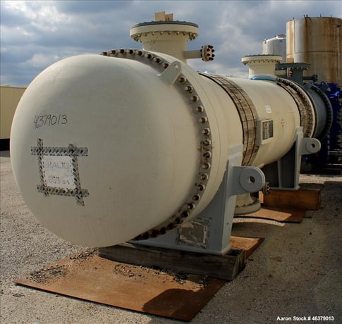 4625 sq.ft., 358 psi shell, Daekyung #AJ12S 54X216, 2 Pass Shell and Tube Heat Exchanger, 2008 - Image 3