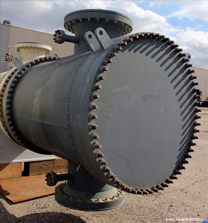 4625 sq.ft., 358 psi shell, Daekyung #AJ12S 54X216, 2 Pass Shell and Tube Heat Exchanger, 2008 - Image 5