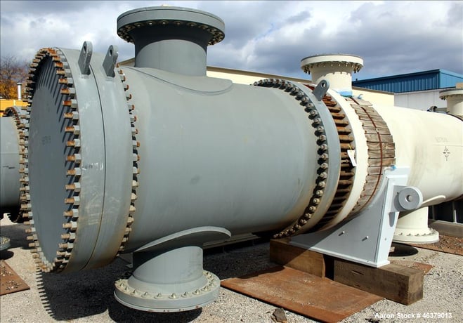 4625 sq.ft., 358 psi shell, Daekyung #AJ12S 54X216, 2 Pass Shell and Tube Heat Exchanger, 2008 - Image 6