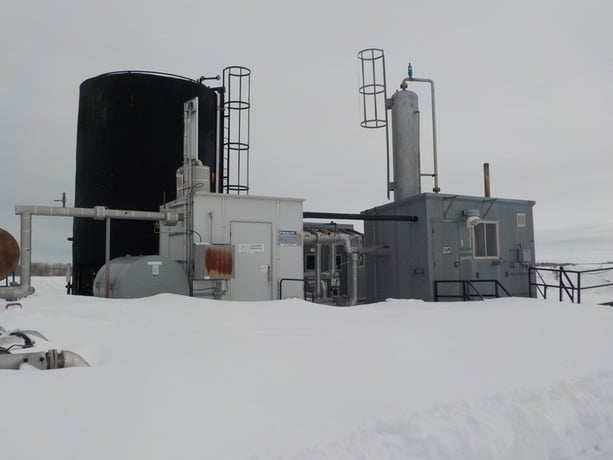 30" x 17.5' Sweet Glycol Gas Dehydration Unit, 600 psi - Image 2