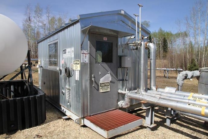 24" x 8' Sweet Horizontal Separator 3 Phase, 720 psi - Image 1