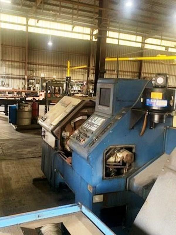 Mazak #Quick-Turn-20N, 2-Axis slant bed CNC lathe, Mazatrol T-Plus, 17.3" swing, 10" chuck, 1997 - Image 2
