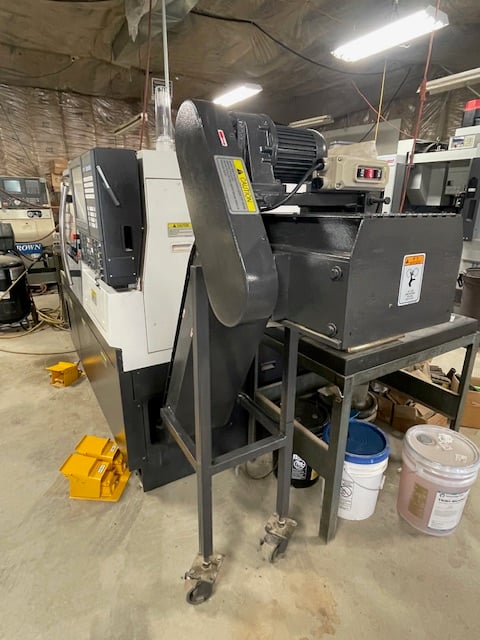 Okuma #Genos-L2000-e, CNC lathe, 17.7" swing, 8" chuck, 3-jaw, 2" bar, 40" centers, 9.06" dia., 19.69" lgth - Image 5