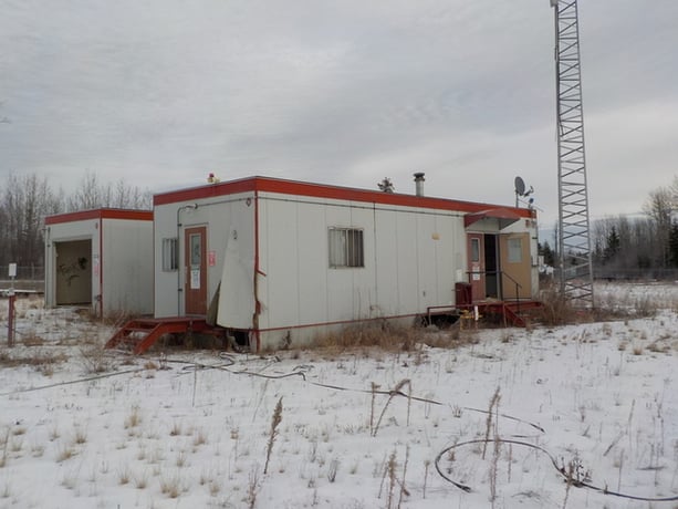 40' x 8.5' x 8' Office Building, heated, skidded, 1994 - Image 2