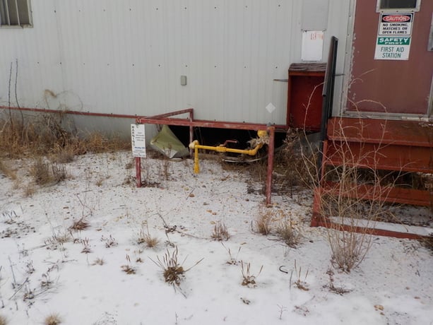 40' x 8.5' x 8' Office Building, heated, skidded, 1994 - Image 3
