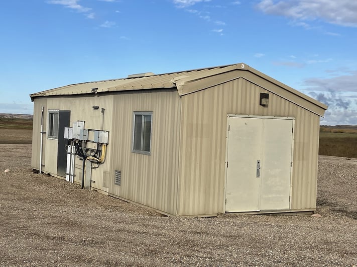 40' Kearney & Trecker Metal Industries, warehouse storage building, heated, 2000 - Image 1