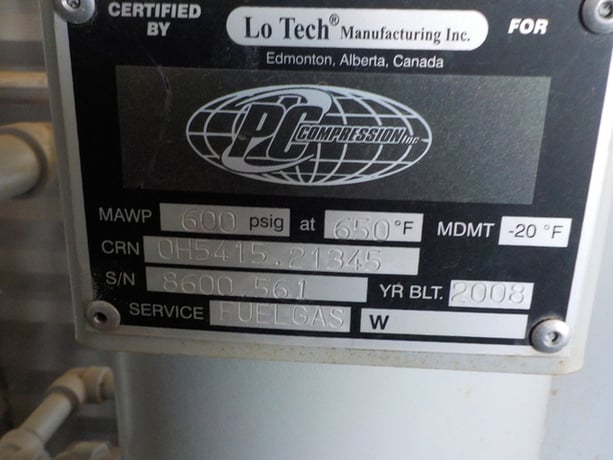 Copeland #ZNH22C3A-KXX-965, scroll compressor, 25 HP @ 3500 RPM, 2-stage, 2008 - Image 9