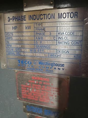 800 HP Ariel #JGJ/4, reciprocating compressor, 2-stage, Teco 5810S, 2005 - Image 5