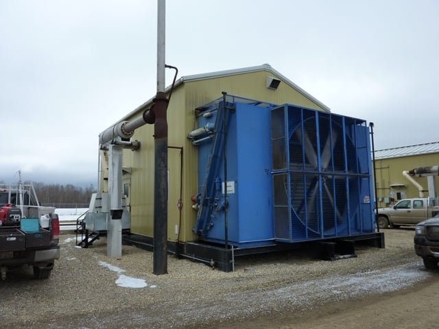945 HP Superior #RAM-54, reciprocating compressor, 2-stage, Caterpillar 3512SI engine, 1989 - Image 1