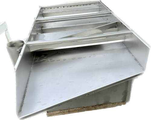 48" wide x 7' long, Key, Iso-Flo Vibrating Sifter/Dewatering Table, 15" H wall, 1 HP, 208-230/460 V. - Image 3