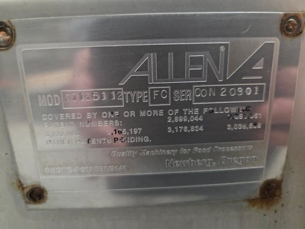 18" wide x 7' long, Allen-Bradley, Vibrating Conveyor, Stainless Steel, 5" deep pan, 10" OD outlet - Image 6