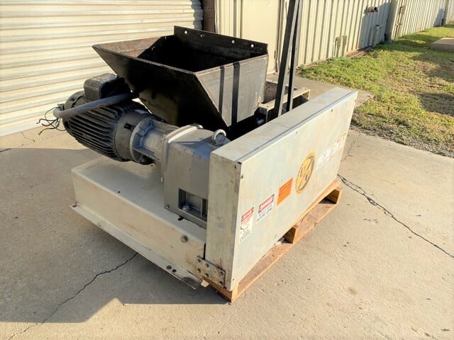 20" x 23" Machine & Process Design, crusher, 22" L x 8" W crusher wheel, 20 HP, 230/460 V. - Image 5