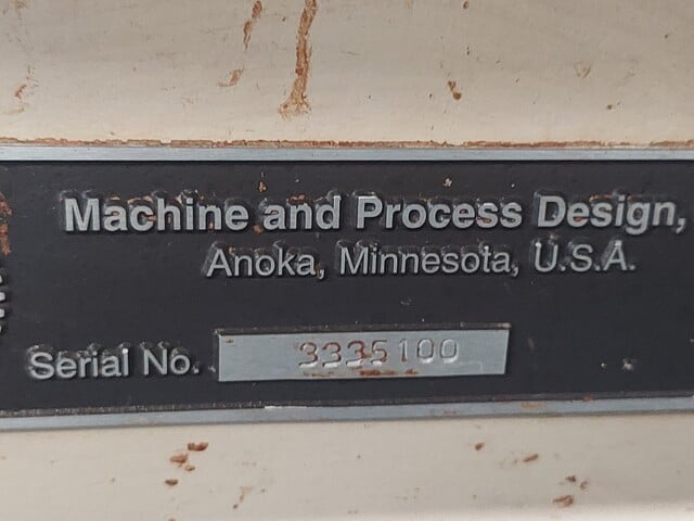 20" x 23" Machine & Process Design, crusher, 22" L x 8" W crusher wheel, 20 HP, 230/460 V. - Image 10