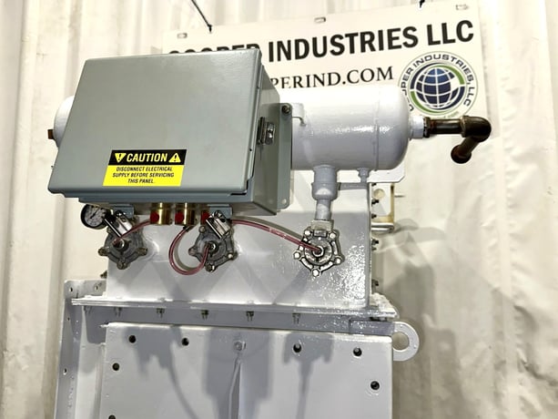100 sq.ft., Buhler, Horizontal Mounted Bin Vent Filter, Pulse Jet Cleaning, w/Exhaust Fan, (16) bag ports - Image 9