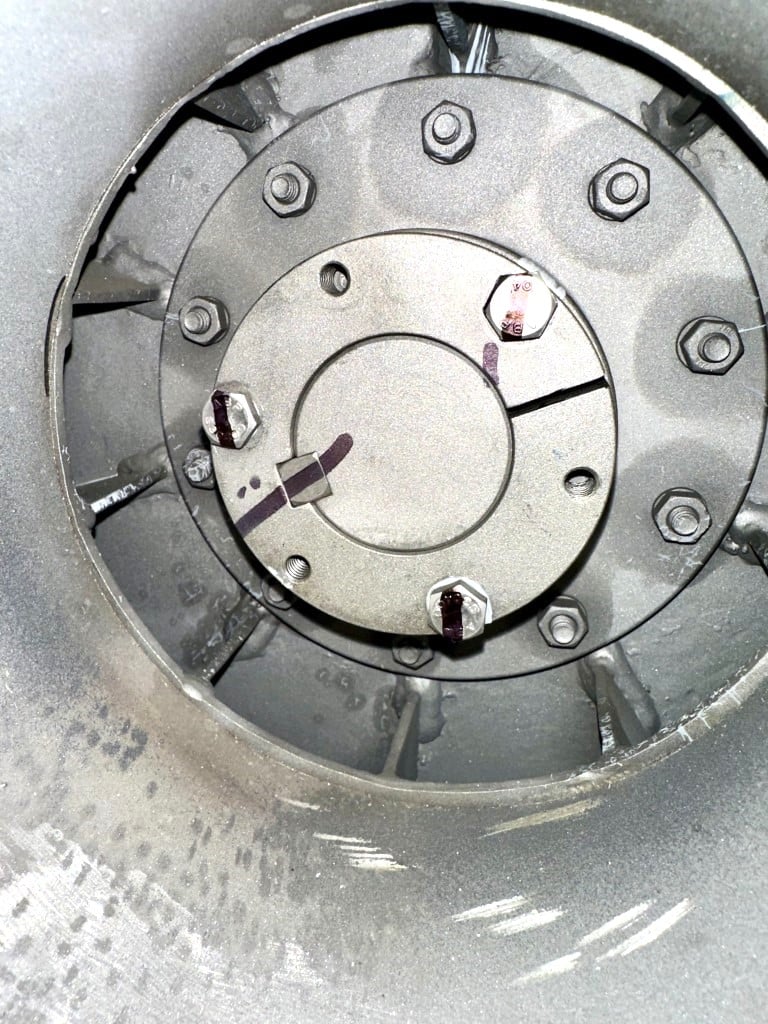 Industrial Air Technologies #PB-2006-60/D-9R-90-CCW, fan, Stainless Steel, 6" dia. inlet/outlet, 11" flanges - Image 9