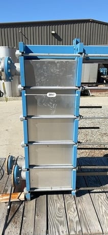 692 sq.ft., Tranter Superchanger, GXD-042-H-5-NP-127, plate heat exchanger, 18.43"-19.57" plate pack, 100 psi - Image 8