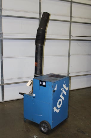 Torit #PT-100C3, porta truck fume collector, 1.5 HP, extraction arm - Image 2