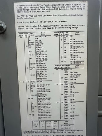 1600 Amp. Westinghouse, Pow-R-Line, Switchboard Panelboard, 3PH 4Wire 480Y/277V., 1993 - Image 3