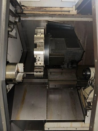 Mori Seiki #DuraTurn-2050, CNC lathe, MSC-504 Control, 14.1" swing, 26" centers, 3-jaw 8" chuck, 2007 - Image 5