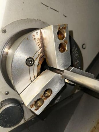 Mori Seiki #DuraTurn-2050, CNC lathe, MSC-504 Control, 14.1" swing, 26" centers, 3-jaw 8" chuck, 2007 - Image 6