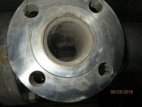 100 psi shell, 100 psi tube, Rubicon Industries #WC686-96H 100, Heat Exchanger, Stainless Steel, 350 F temp. - Image 5