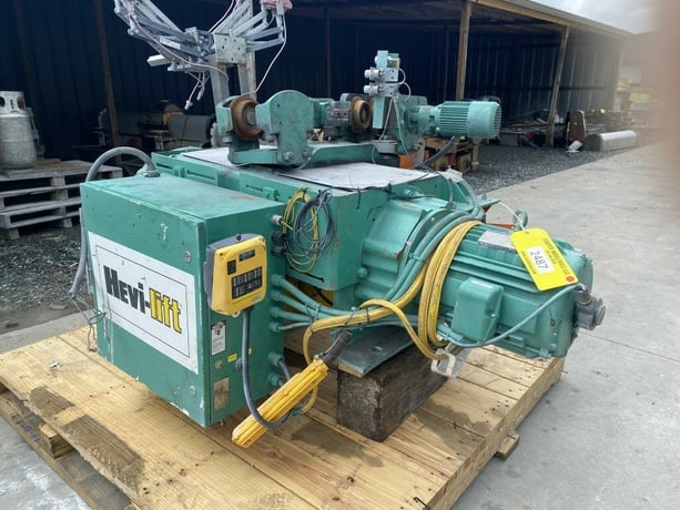7.5 Ton, Hevi-Lift, P & H, Wire Cable Hoist w/Trolley, 15000 lb. capacity, 34.3' ift, 20 FPM, 10 HP, 230/460 - Image 2
