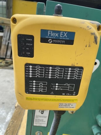 7.5 Ton, Hevi-Lift, P & H, Wire Cable Hoist w/Trolley, 15000 lb. capacity, 34.3' ift, 20 FPM, 10 HP, 230/460 - Image 9