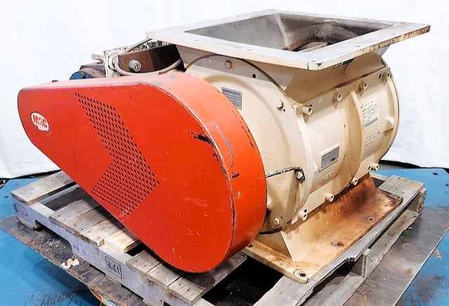 18" Mac #HE18X18, Rotary Airlock, 24" H inlet to outlet, 3 HP, 1700 RPM, 230/460 V, 2008 - Image 4