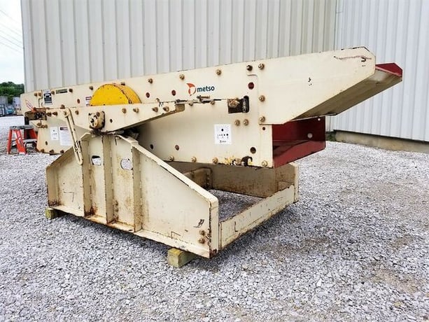 36" x 126" Hewitt-Robins Metso #C7, 2-Deck Incline Screener, 30&deg; adjustable incline, 0.5" Throw, 675 RPM, 5 - Image 4