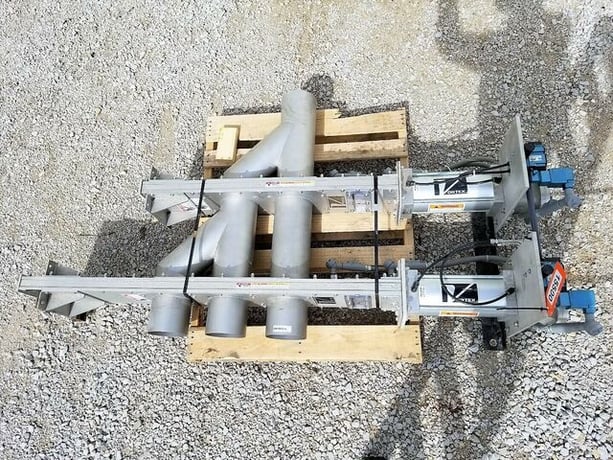 6" Salina, Vortex #D6-3SSY-SL-P10-SM1-SB-V81460, 3-Way Stainless Steel Diverter Valve - Image 3