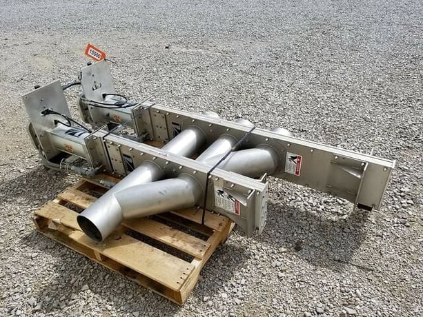 6" Salina, Vortex #D6-3SSY-SL-P10-SM1-SB-V81460, 3-Way Stainless Steel Diverter Valve - Image 5