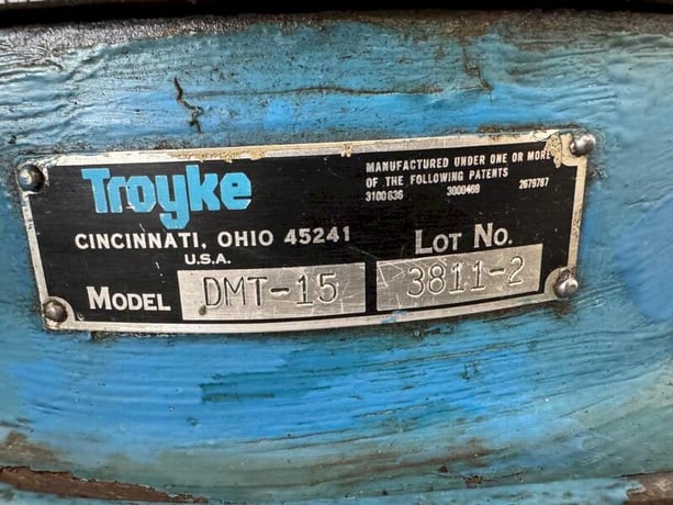12" x 12" Troyke #DMT-15, cross slide rotary table, T-slot table - Image 6
