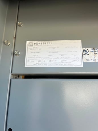 1200 Amps, Siemens #Pioneer Switchgear Main Switch GFI, 277/480 Volts, 3 phase, 4 wire, Nema 3R - Image 9