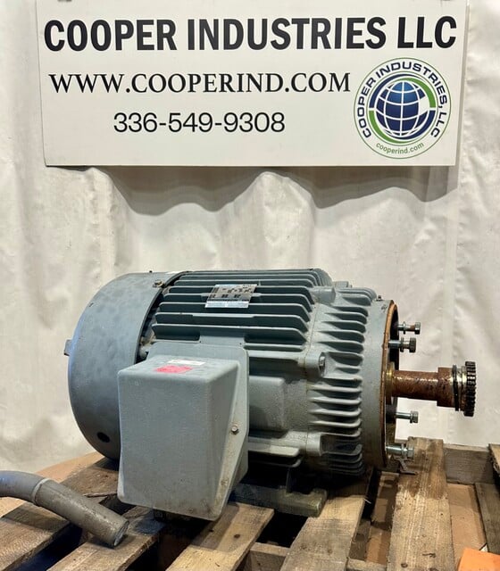 50 HP 1775 RPM Marathon 5VC 326TTFS6526DU, Frame 326T, rotates by hand, 460 Volts - Image 1