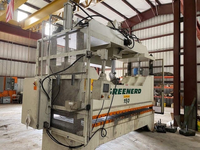 150 Ton, Greenerd #4D-150-144x48-20S, hydraulic press, adjustable stroke, adjustable tonnage, 2004 - Image 2
