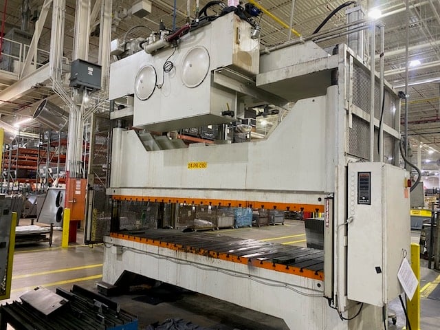 150 Ton, Greenerd #4D-150-144x48-20S, hydraulic press, adjustable stroke, adjustable tonnage, 2004 - Image 5