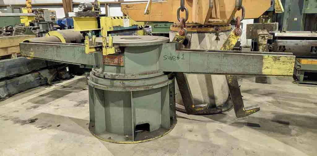 20000 lb. Ductile Eng., 2 Arm entry turnstile, 52" arms, powered rotation, 44.5" passline - Image 2