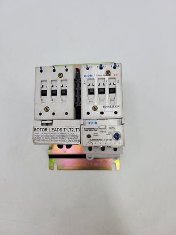 25 Amp. Eaton #E04NB25X3N, Contactor, 600V Coil 24VDC with E06NBXRJ3A Overload Relay - Image 2