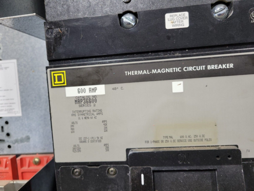 600 Amp. Square D, HCW 12-3495671A0, I-Line Panelboard MAP36600, 208Y/120V 3PH 4W - Image 7