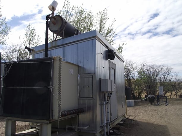 95 HP Sullair #02250141-466, rotary vane compressor, 1-stage, 1800 RPM, Caterpillar G3304NA NG engine, 2005 - Image 2