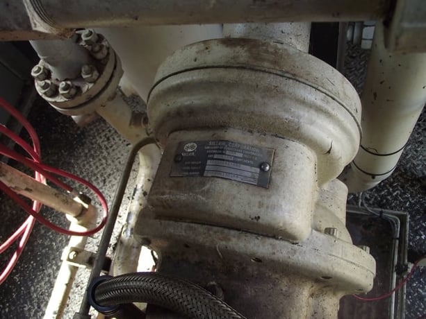 95 HP Sullair #02250141-466, rotary vane compressor, 1-stage, 1800 RPM, Caterpillar G3304NA NG engine, 2005 - Image 3